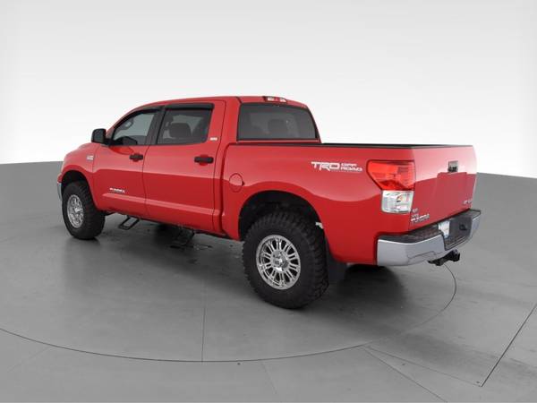 2012 Toyota Tundra CrewMax Pickup 4D 5 1/2 ft pickup Red - FINANCE -... for sale in Champlin, MN – photo 7