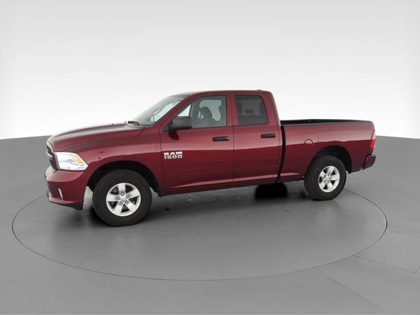2017 Ram 1500 Quad Cab Express Pickup 4D 6 1/3 ft pickup Burgundy -... for sale in Indianapolis, IN – photo 4