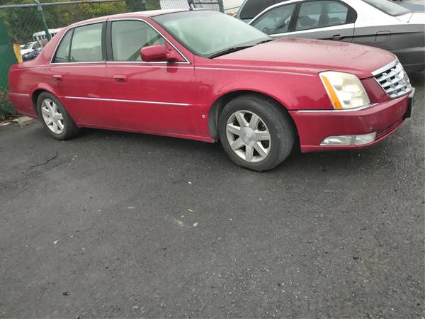 Red 06 cadillac dts - cars & trucks - by dealer - vehicle automotive... for sale in Vails Gate, NY – photo 2