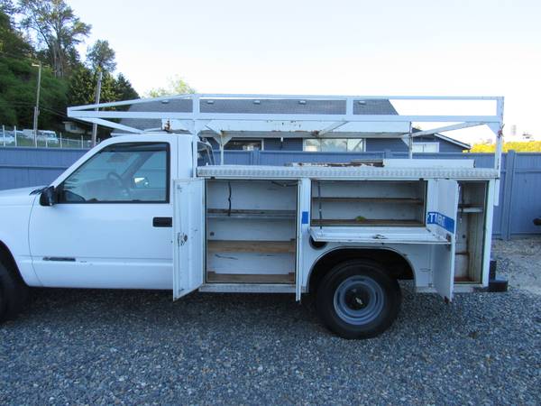 1995 Chevy Utility Box Truck 5, 999 - - by dealer for sale in Pacific, WA – photo 3