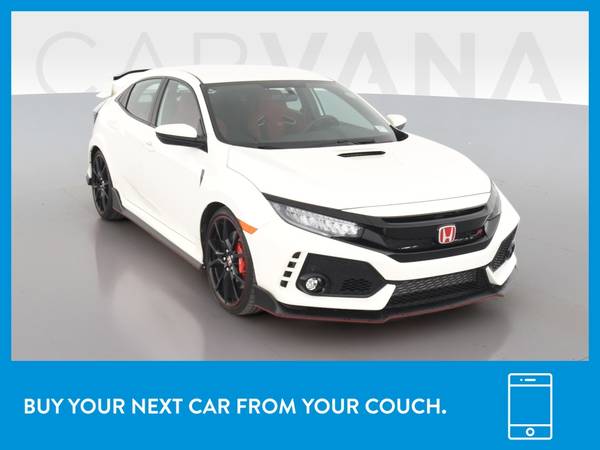 2018 Honda Civic Type R Touring Hatchback Sedan 4D sedan White for sale in Charlotte, NC – photo 12