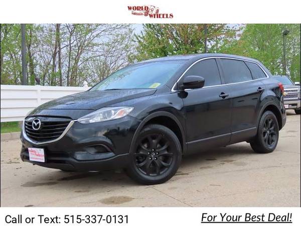 2015 Mazda CX9 Sport suv Black - - by dealer - vehicle for sale in Ankeny, IA