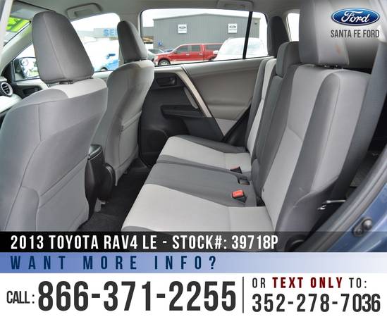 *** 2013 Toyota RAV4 LE AWD *** Bluetooth - Camera - Tinted Windows for sale in Alachua, FL – photo 18