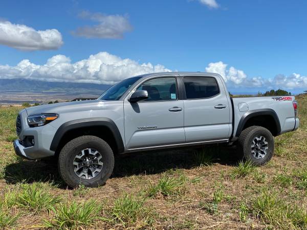 2021 TOYOTA TACOMA 4 DOOR TRD OFF ROAD 4WD 6 SPD-1 MONTH OLD - cars for sale in Pukalani, HI – photo 3