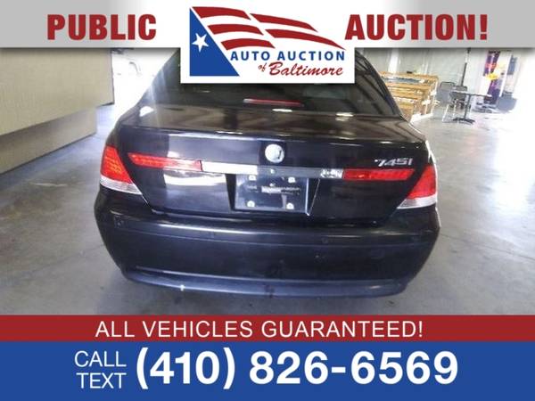 2003 BMW 745i ***PUBLIC AUTO AUCTION***FALL INTO SAVINGS!*** for sale in Joppa, MD – photo 7