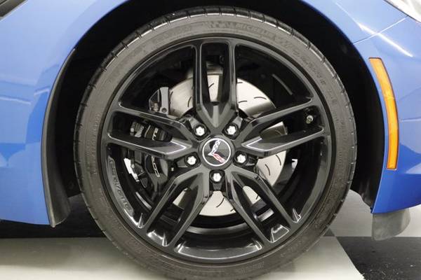 LEATHER! MANUAL! 2014 Chevy CORVETTE STINGRAY Z51 1LT Coupe Blue for sale in clinton, OK – photo 12
