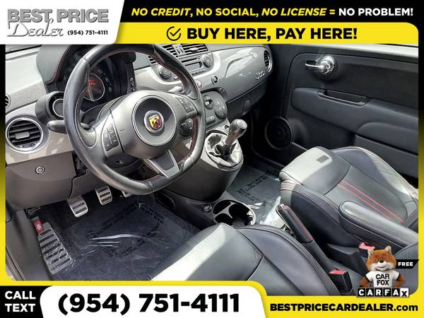 2013 Fiat 500 Abarth 2dr 2 dr 2-dr Hatchback for only 180/mo! for sale in HALLANDALE BEACH, FL – photo 14