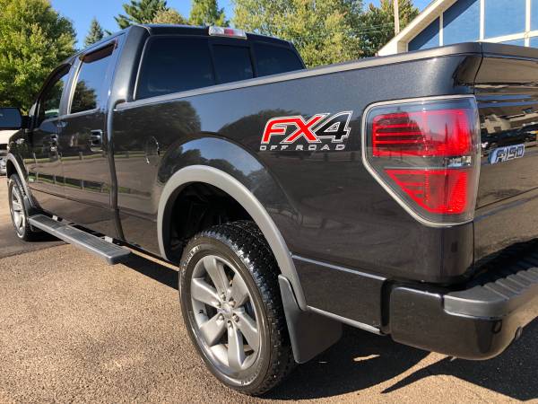 2014 Ford F150 Crew FX4 Black/Black Leather 3.5 Ecoboost Every Option for sale in Mount Clemens, MI – photo 3