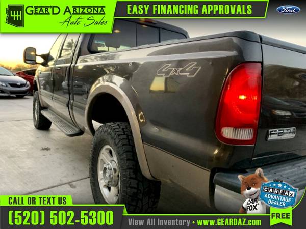 2005 Ford F250 for $16,995 or $262 per month! - cars & trucks - by... for sale in Tucson, AZ – photo 8