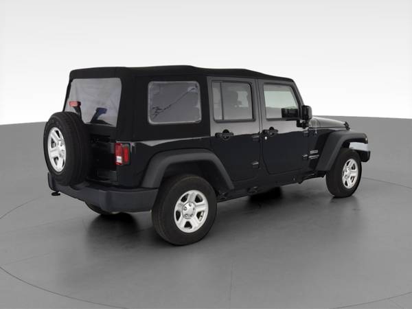2017 Jeep Wrangler Unlimited Sport SUV 4D suv Black - FINANCE ONLINE... for sale in Providence, RI – photo 11