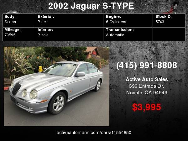 2002 Jaguar S-TYPE, Beautiful Car! for sale in Novato, CA – photo 17