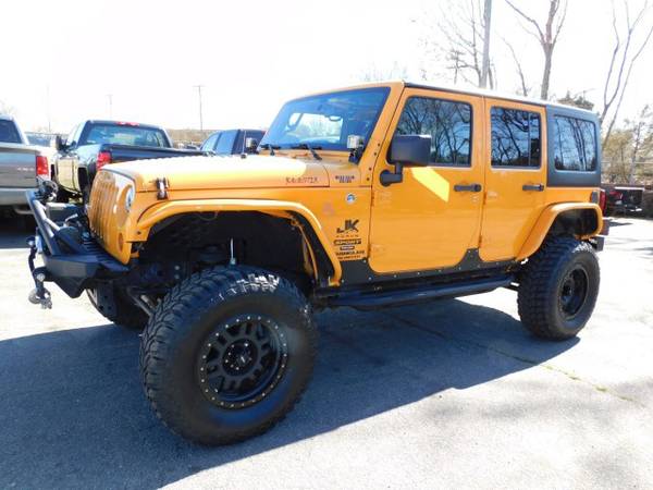 Jeep Wrangler 4x4 Lifted 4dr Unlimited Sport SUV Hard Top Jeeps Used for sale in Knoxville, TN – photo 2