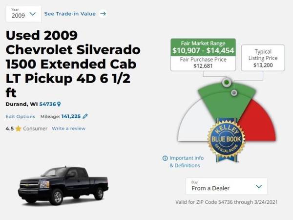 2009 Chevrolet Silverado LT 4x4 1500 - - by dealer for sale in Mondovi, WI – photo 16