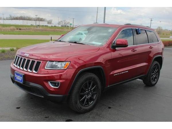 2014 Jeep Grand Cherokee SUV Laredo - Jeep Deep Cherry Red Crystal for sale in Green Bay, WI – photo 17