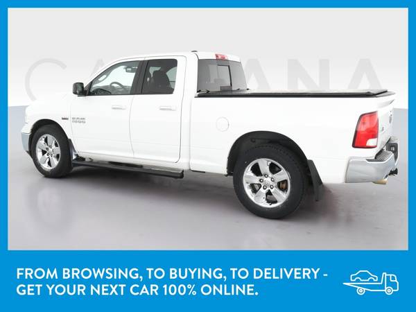 2015 Ram 1500 Quad Cab Big Horn Pickup 4D 6 1/3 ft pickup White for sale in Revere, MA – photo 5