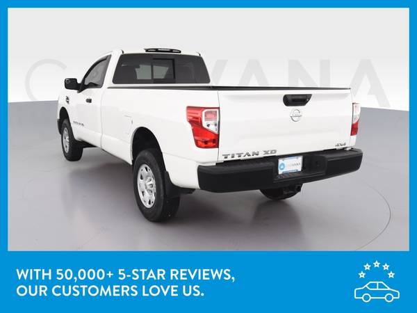 2017 Nissan TITAN XD Single Cab S Pickup 2D 8 ft pickup White for sale in Arlington, District Of Columbia – photo 6