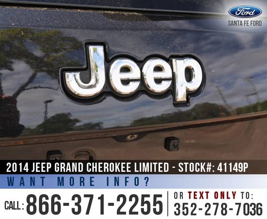 14 Jeep Grand Cherokee Limited Cruise, Leather, Backup Camera for sale in Alachua, FL – photo 20