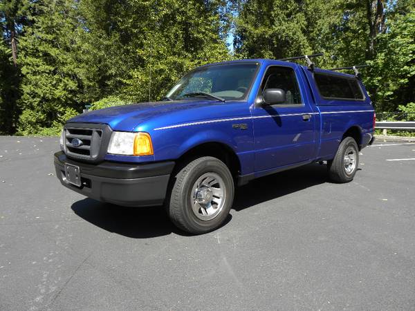 2004 FORD RANGER XLT CANOPY 5-SPEED .... LOW MILES ....GAS SAVER ... for sale in Kirkland, WA – photo 4
