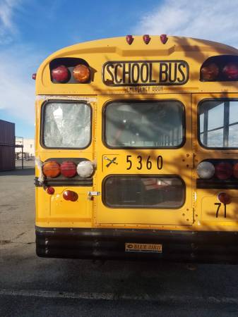 2000 bluebird school bus/skoolie for sale in Seaside, CA – photo 9