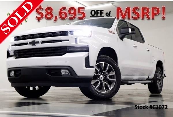 $8695 OFF MSRP! ALL NEW 2021 *CHEVROLET SILVERADO 1500 RST* 4X4 Crew... for sale in Clinton, FL