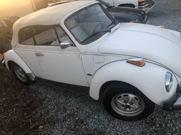 Triple White 1979 BUG - cars & trucks - by owner - vehicle... for sale in Salinas, CA – photo 3