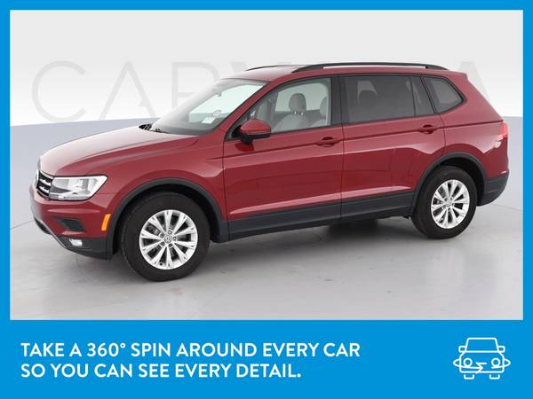 2018 VW Volkswagen Tiguan 2 0T S 4MOTION Sport Utility 4D suv Red for sale in Knoxville, TN – photo 3