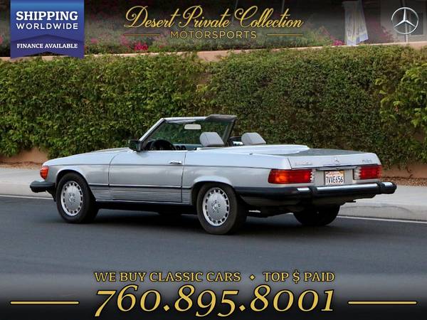 1983 Mercedes-Benz 380SL Low Miles for sale by Desert Private... for sale in Palm Desert , CA – photo 4