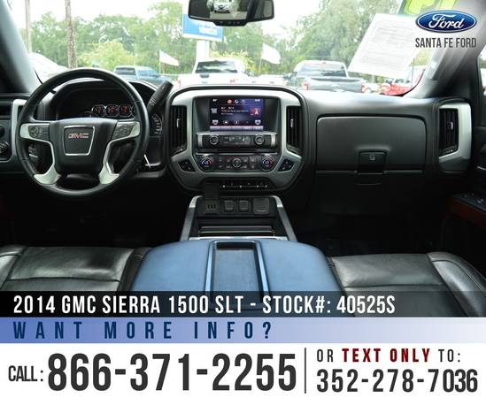 2014 GMC SIERRA 1500 SLT *** BOSE Audio, Homelink, Leather Seats ***... for sale in Alachua, FL – photo 16