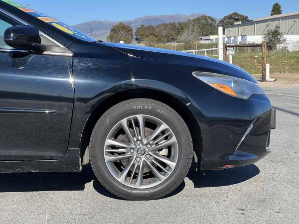 2017 Toyota Camry SE sedan Midnight Black Metallic for sale in Salinas, CA – photo 12