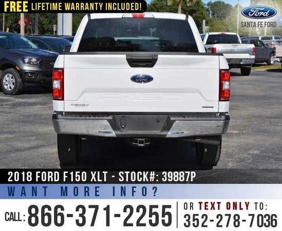 2018 FORD F150 XLT 4WD *** Ecoboost Engine, SYNC, Camera *** for sale in Alachua, FL – photo 6