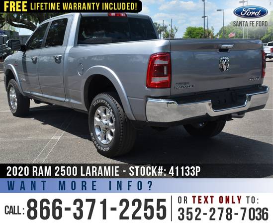 2020 RAM 2500 LARAMIE Touchscreen, Leather Seats, Remote Start for sale in Alachua, FL – photo 5