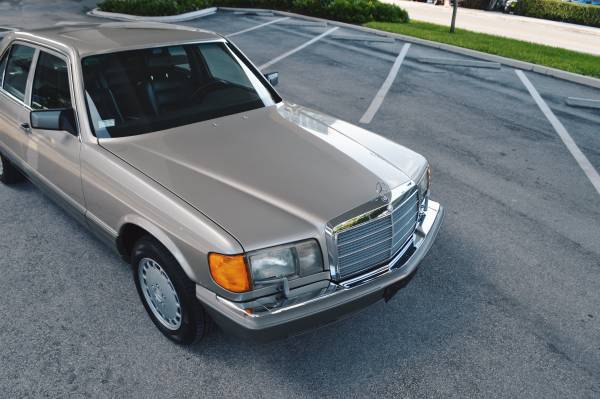 1991 Mercedes-Benz 300SE | Champagne over Brown| Rare Spec | 74K Miles for sale in Miami, LA – photo 2