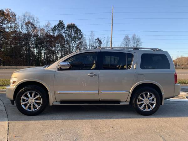 2008 Infiniti QX56 4x4 3rd Row SUV loaded sunroof DVD captains... for sale in Cleveland, TN – photo 6