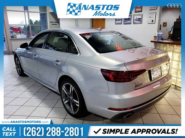 2018 Audi A4 A 4 A-4 FOR ONLY 364/mo! - - by dealer for sale in Kenosha, WI – photo 6