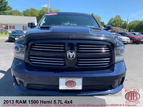 2013 DODGE RAM 1500 HEMI 5.7L 4X4! FULLY LOADED! FINANCING!!! APPLY!!! for sale in N SYRACUSE, NY – photo 8
