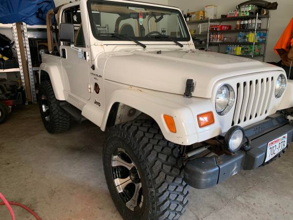 55, 000 original miles-original owner wrangler - - by for sale in Madison, WI – photo 2