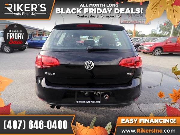 $141/mo - 2015 Volkswagen Golf TSI SE 4-Door - 100 Approved! - cars... for sale in Kissimmee, FL – photo 12