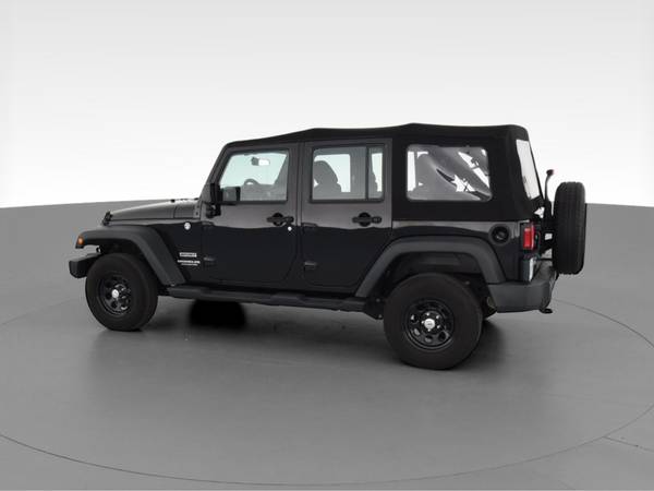 2014 Jeep Wrangler Unlimited Sport SUV 4D suv Black - FINANCE ONLINE... for sale in Toledo, OH – photo 6