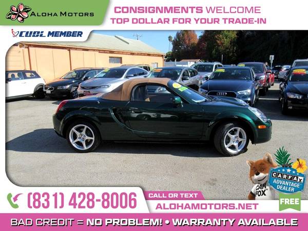 2004 Toyota MR2 Spyder SSedan FOR ONLY $247/mo! - cars & trucks - by... for sale in Santa Cruz, CA – photo 4