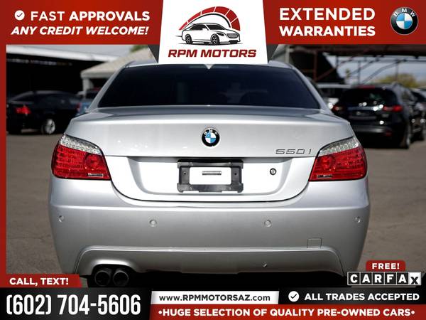 2008 BMW 550i 550 i 550-i Sport Pkg FOR ONLY 151/mo! - cars & for sale in Phoenix, AZ – photo 8