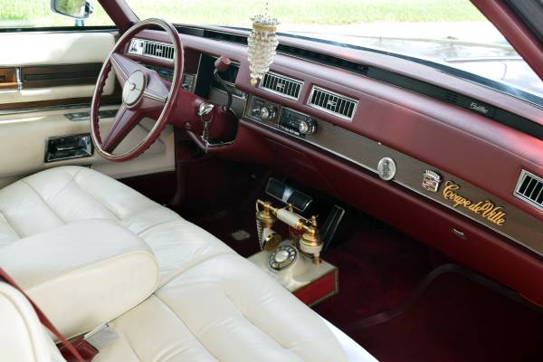 1975 Cadillac Deville EL Deora Edition SUPER FLY Low Miles SHOW CAR for sale in Miami, NY – photo 17