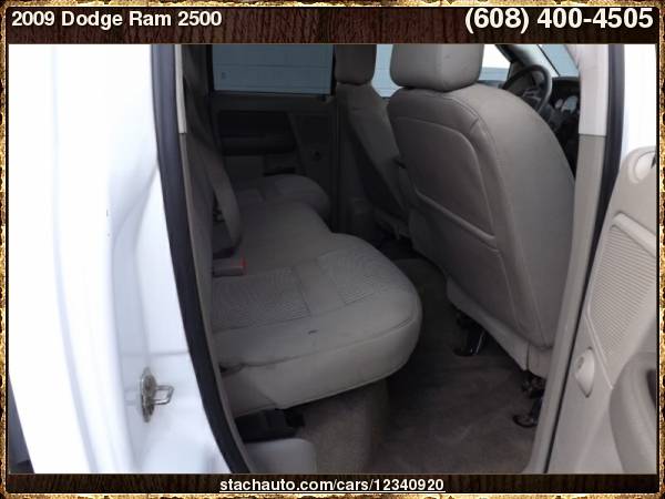 2009 Dodge Ram 2500 4WD Quad Cab 140.5" SLT with Tinted glass for sale in Janesville, WI – photo 6