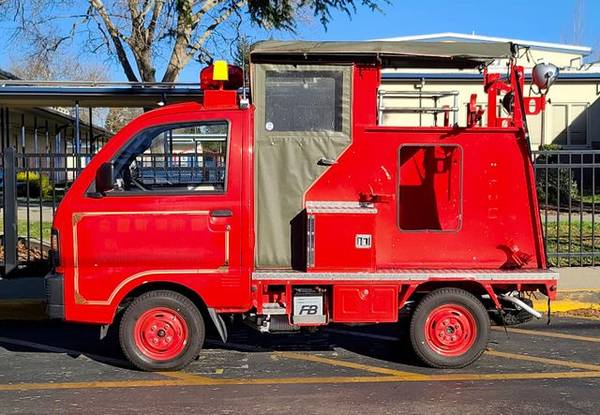1993 Mitsubishi Minicab Fire Truck - JDM Import for sale in Sacramento, MT – photo 4