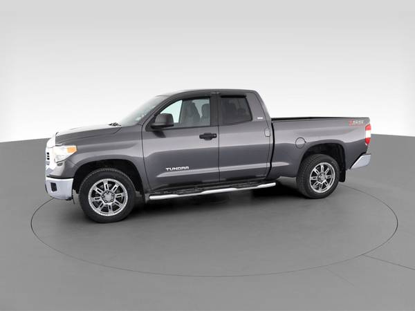 2016 Toyota Tundra Double Cab SR5 Pickup 4D 6 1/2 ft pickup Gray - -... for sale in Naples, FL – photo 4
