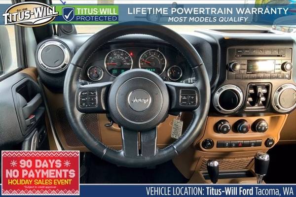 2013 Jeep Wrangler Unlimited 4x4 4WD SUV Sahara Convertible - cars &... for sale in Tacoma, WA – photo 5