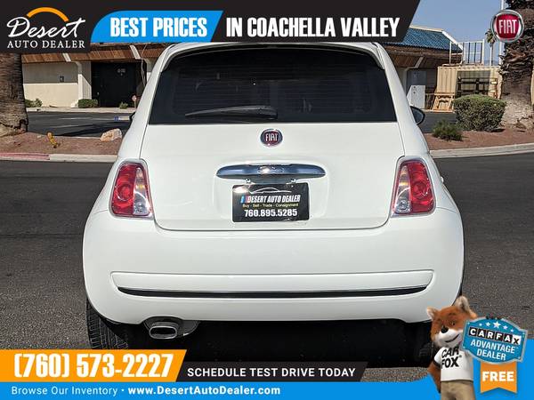 2015 Fiat 500 69,000 MILES 1 OWNER Pop Hatchback that's priced BELOW... for sale in Palm Desert , CA – photo 11