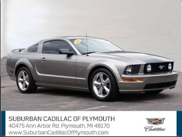 2008 Ford Mustang coupe GT Premium - Ford Vapor Silver Clearcoat... for sale in Plymouth, MI – photo 7