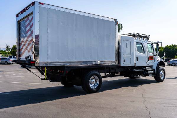 Freightliner 4x4 – low miles Flatbed with Box - cars & trucks - by... for sale in Fontana, MI – photo 4
