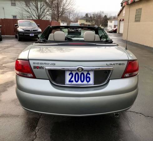 2006 Chrysler Sebring Limited 2dr Convertible - - by for sale in Depew, NY – photo 8