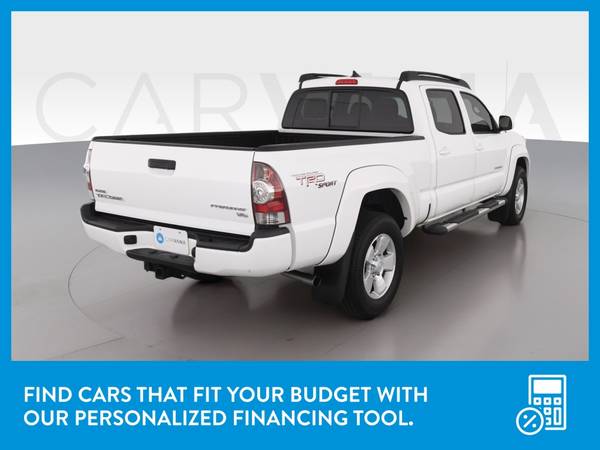 2013 Toyota Tacoma Double Cab PreRunner Pickup 4D 6 ft pickup White for sale in Charleston, SC – photo 8